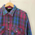 ファイブブラザー FIVE BROTHER 90S USA製 裏地キルティング ヘビー フランネル ヘビネル シャツ 襟芯 メンズ 2XL