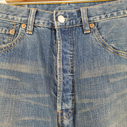 リーバイス Levis 00S フィリピン製 501 ボタンフライデニムパンツ ボタン裏359刻印 メンズ 32L32