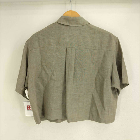 ドレステリア DRESSTERIOR ハーフスリーブクロップドシャツ レディース JPN:36