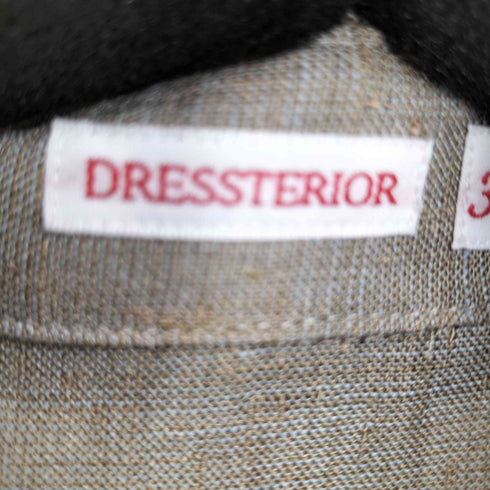 ドレステリア DRESSTERIOR ハーフスリーブクロップドシャツ レディース JPN:36