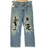 リーバイス Levis カナダ製 525 ボタンフライ デニムパンツ ボタン裏217刻印 メンズ 34L32