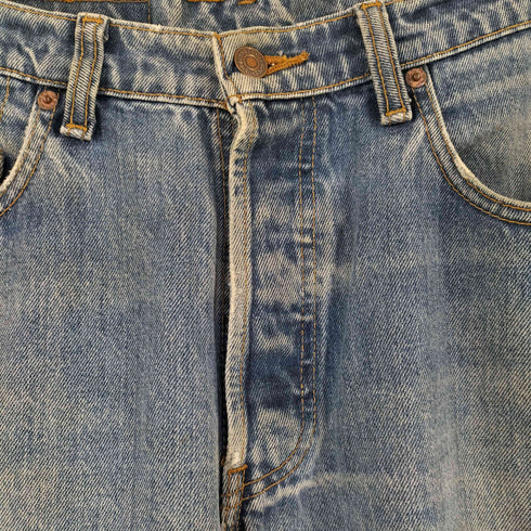 リーバイス Levis カナダ製 525 ボタンフライ デニムパンツ ボタン裏217刻印 メンズ 34L32