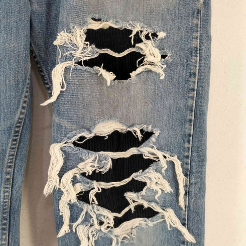 リーバイス Levis カナダ製 525 ボタンフライ デニムパンツ ボタン裏217刻印 メンズ 34L32
