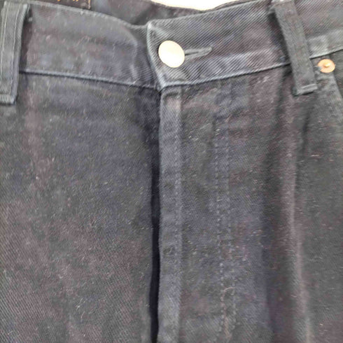 リーバイス Levis 501 ボタンフライストレートブラックデニムパンツ ボタン裏247刻印 メンズ