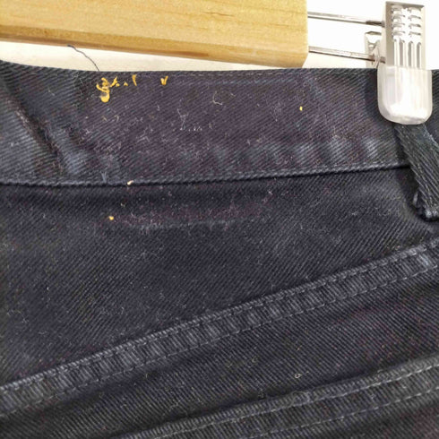 リーバイス Levis 501 ボタンフライストレートブラックデニムパンツ ボタン裏247刻印 メンズ