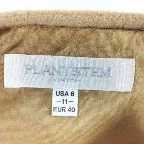 PLANTSTEM ウール混 台形スカート レディース 6