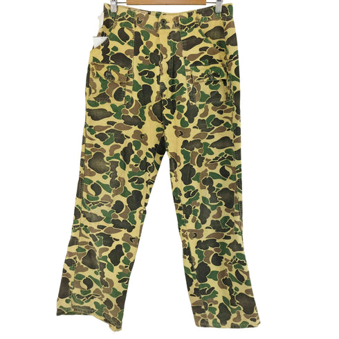 カベラス Cabela's SCOVILLジップ ダックハンターカモ ストレートパンツ メンズ 34×34