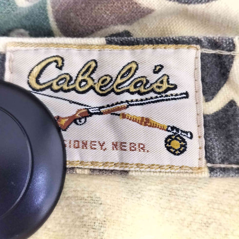 カベラス Cabela's SCOVILLジップ ダックハンターカモ ストレートパンツ メンズ 34×34