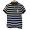 ポロバイラルフローレン Polo by RALPH LAUREN ビッグポニー CUSTOM FIT ボーダーポロシャツ メンズ import:S