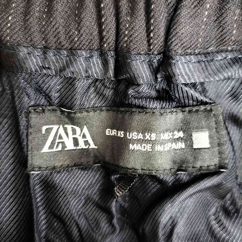 ザラ ZARA スラックスワイドシルエットパンツ レディース JPN:XS