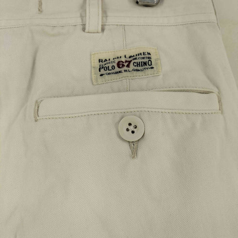 ポロバイラルフローレン Polo by RALPH LAUREN 90S コットン ハーフカーゴショーツ メンズ