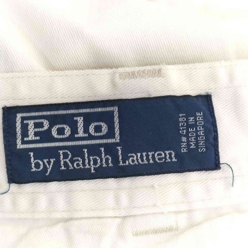 ポロバイラルフローレン Polo by RALPH LAUREN 90S コットン ハーフカーゴショーツ メンズ