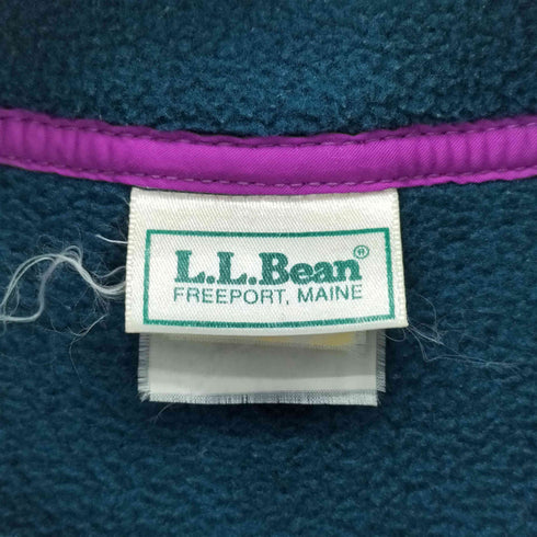 エルエルビーン L.L.Bean 80-90s USA製 スナップボタン フリースプルオーバー メンズ import:M