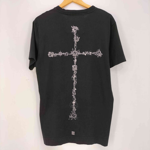 ジバンシィ GIVENCHY Slim Fit Flower Cross Graphic T-Shirt メンズ