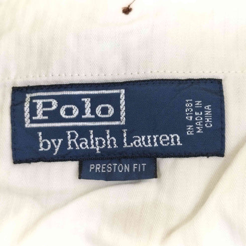 ポロバイラルフローレン Polo by RALPH LAUREN 90s PRESTON FIT リネン シルク コットン ハーフパンツ メンズ 34