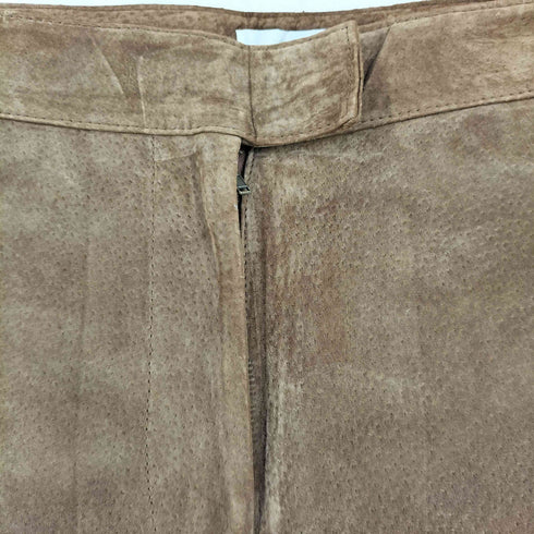 BAGATELLE ヌバックレザー ストレートパンツ メンズ 10P