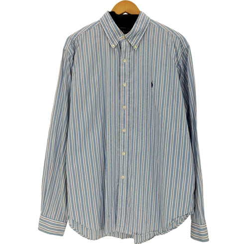 ラルフローレン RALPH LAUREN CLASSIC FIT ストライプ ボタンダウンシャツ メンズ 17