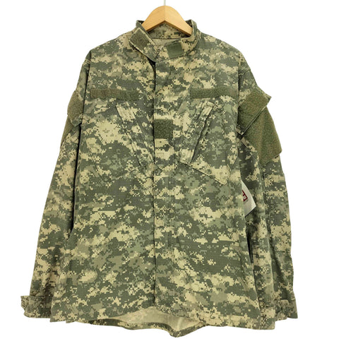 ユーエスアーミー U.S. ARMY 2013年会計 Combat Uniform Jacket デジタルカモ ミリタリージャケット メンズ MEDIUM-LONG