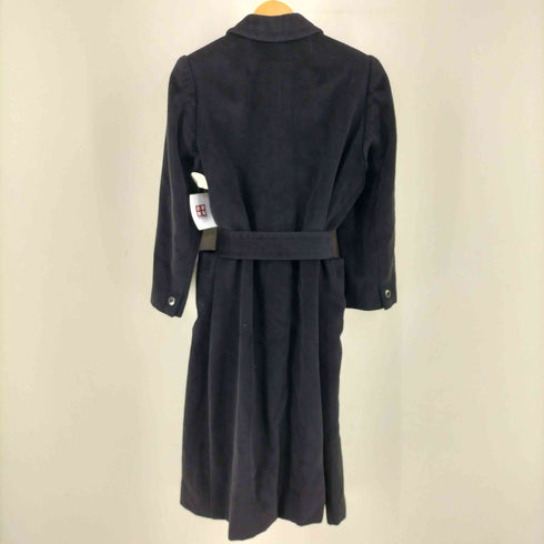 ladies fashion SEIBU 裏シルク ウール ダブルプレストコート レディース FREE