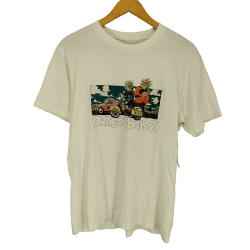 ユーティー UT フロントキャラクタープリントクルーネックTシャツ メンズ S