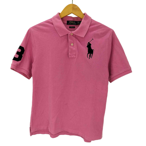 ポロラルフローレン POLO RALPH LAUREN ロゴ刺繍 ビッグポニー ポロシャツ レディース 14-16