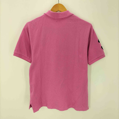 ポロラルフローレン POLO RALPH LAUREN ロゴ刺繍 ビッグポニー ポロシャツ レディース 14-16