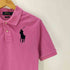 ポロラルフローレン POLO RALPH LAUREN ロゴ刺繍 ビッグポニー ポロシャツ レディース 14-16