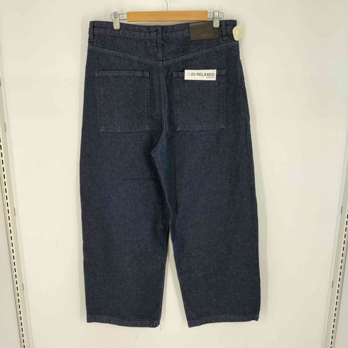 ザラ ZARA 2025-RELAXED WIDE LEG バギーデニム メンズ EUR44
