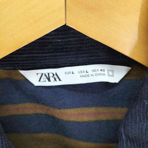ザラ ZARA ハンティングジャケット メンズ import:L