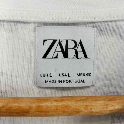 ザラ ZARA Y2K 虎 クルーネック Tシャツ メンズ import:L
