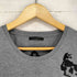 STUD MUFFIN スカル クロス プリント クルーネック Tシャツ Y2K メンズ JPN:M
