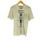 フランシストモークス FranCisT_MOR.K.S Y2K スカル プリント フェイクレザーポケット クルーネック Tシャツ メンズ JPN:3