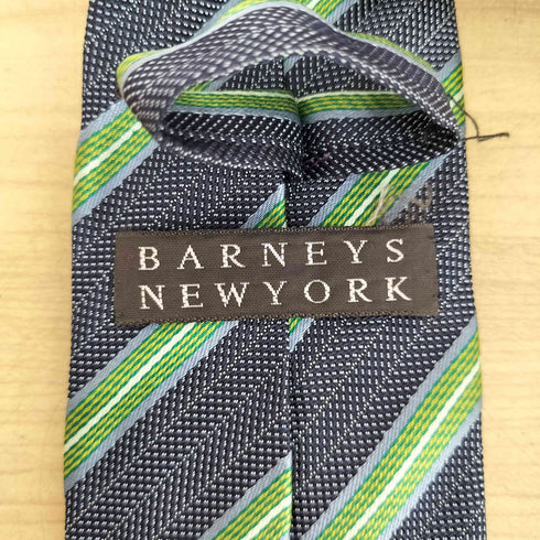 バーニーズニューヨーク BARNEYS NEWYORK ストライプシルクネクタイ メンズ