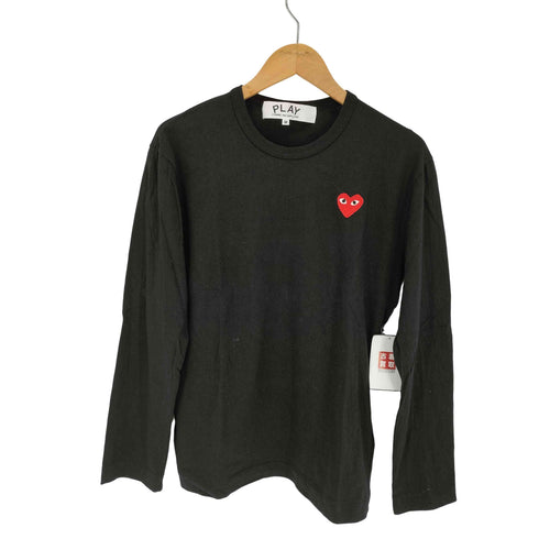 プレイコムデギャルソン PLAY COMME des GARCONS Long Sleeve T-Shirt With Red Emblem メンズ JPN:M
