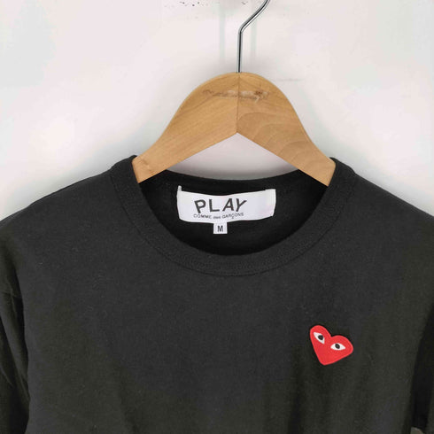 プレイコムデギャルソン PLAY COMME des GARCONS Long Sleeve T-Shirt With Red Emblem メンズ JPN:M