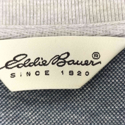 エディーバウアー Eddie Bauer 白タグ ヘンリーネック L/S カットソー メンズ import:S