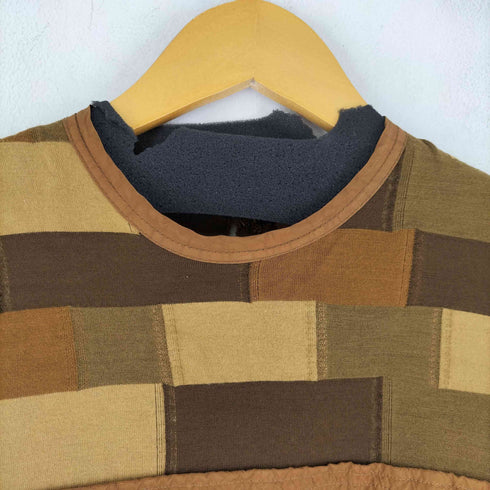 トリココムデギャルソン tricot COMME des GARCONS チェック柄切替デザイン ベスト レディース