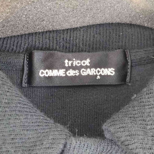 トリココムデギャルソン tricot COMME des GARCONS 丸襟 コットンシャツ レディース