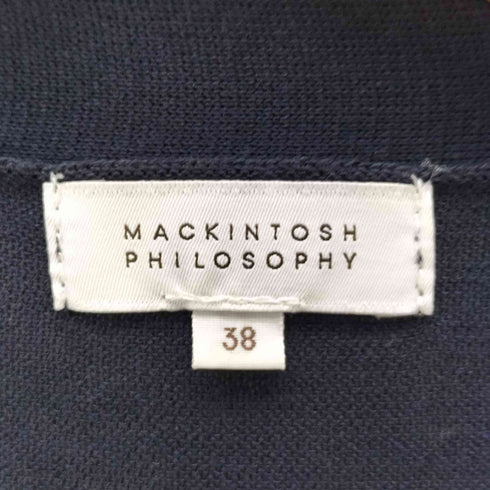 マッキントッシュフィロソフィー MACKINTOSH PHILOSOPHY ボタンレス ロングカーディガン レディース 38