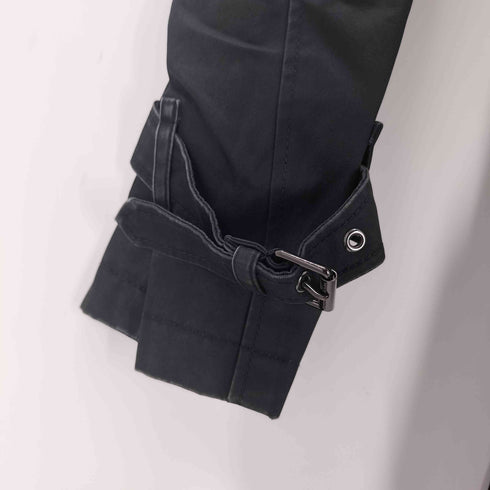バーバリーブルーレーベル BURBERRY BLUE LABEL 00s 裏地チェック ライナーベスト付 トレンチコート レディース 36