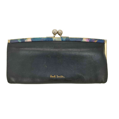 ポールスミス Paul Smith ヘイジーパンジートリム がま口 長財布 レディース