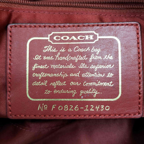 コーチ COACH シグネチャー ハンドバッグ レディース
