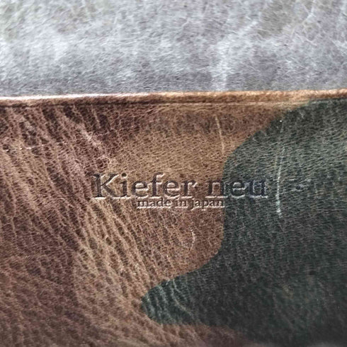 Kiefer neu レザー ラウンド ジップ 長財布 レディース