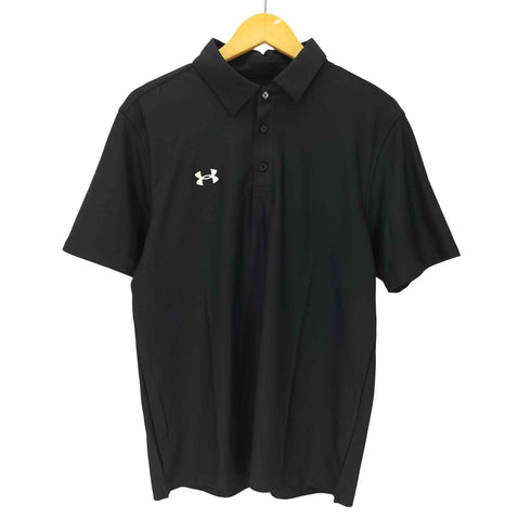 アンダーアーマー UNDER ARMOUR 刺繍ロゴ S/S ポロシャツ メンズ import:L