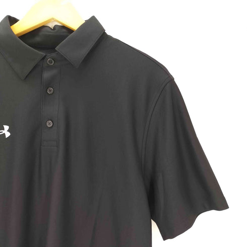 アンダーアーマー UNDER ARMOUR 刺繍ロゴ S/S ポロシャツ メンズ import:L