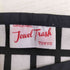 jewel trash ブロックチェック ボートネック ミドル 半袖 ワンピース レディース
