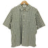 ジムフレックス GYMPHLEX S/S チェックシャツ ボックスシルエット メンズ JPN:L
