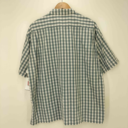 ジムフレックス GYMPHLEX S/S チェックシャツ ボックスシルエット メンズ JPN:L