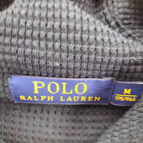 ポロラルフローレン POLO RALPH LAUREN ポニー無し ショールカラー ワッフル サーマル ボタンカーディガン メンズ import:M