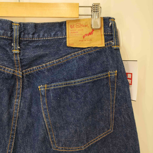オアスロウ orSlow 105 ボタンフライ ストレートデニムパンツ メンズ JPN:L